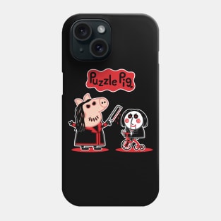 Puzzle Pig Phone Case