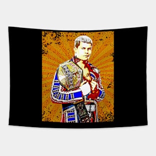 Cody Rhodes // Retro Comics Style Tapestry