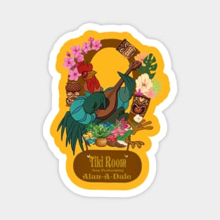 Tiki Room Rooster Magnet