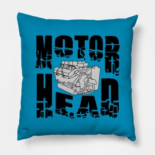 Motor Head Engine Pillow