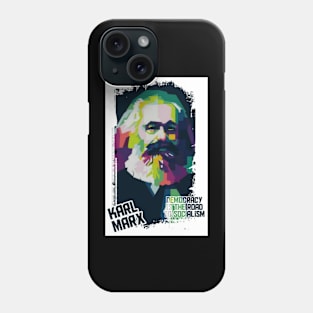 Karl Marx Popart Phone Case