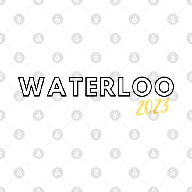 Waterloo 2023 by stickersbyjori