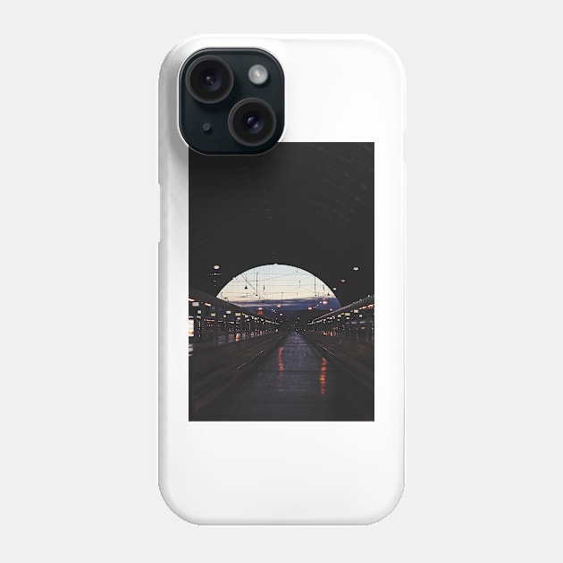 Milan train station Phone Case by lunaperriART