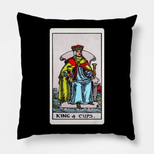 Card #49 - King Of Cups - Rider Waite Smith Tarot Pillow