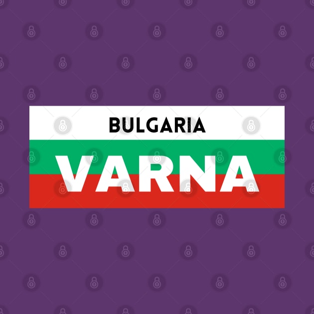 Varna City in Bulgarian Flag by aybe7elf