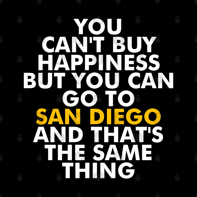 San Diego Happiest Place by Printnation