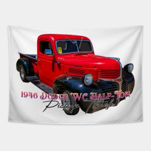 1946 Dodge WC Half-Ton Pickup Truck Tapestry