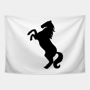 horse silhouette Tapestry