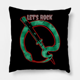 Let's Rock original qotsa snake Pillow