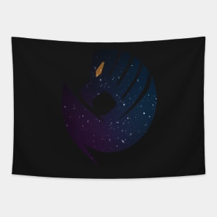 Space lion Tapestry