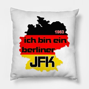 JFK Berlin 1963 Pillow