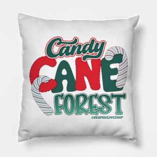 Candy Cane Forest, Elf ©GraphicLoveShop Pillow