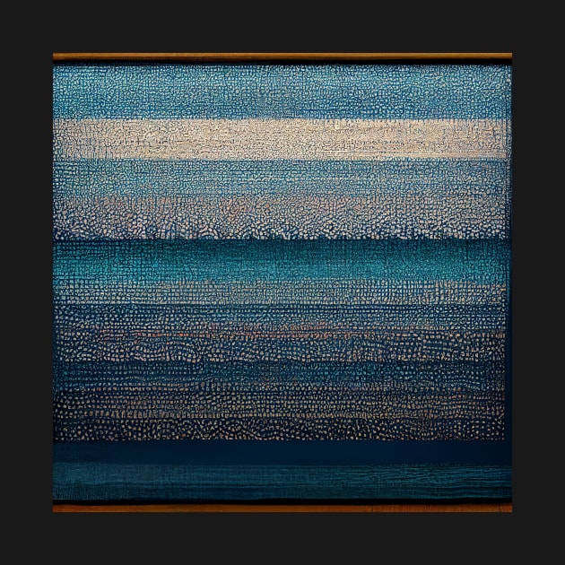 blue striped textured pattern by heartyARTworks