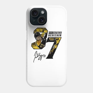 Patrice Bergeron Boston Offset Phone Case