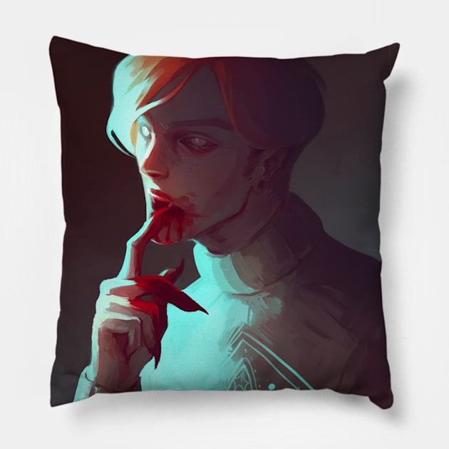 Vampire Pillow by Emilyena