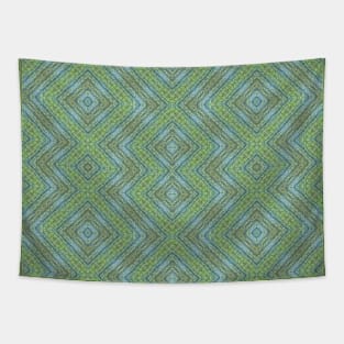 Green Veggie Skin Diamond Pattern Tapestry