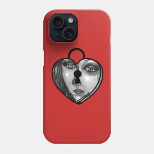 Heart padlock | Cool Lock heart Phone Case