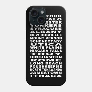 New York Cities Bus Roll Phone Case