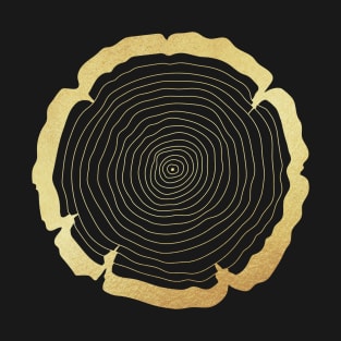 Golden Forest Rings T-Shirt