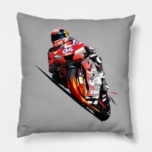 Andrea Dovizioso Low poly Pillow