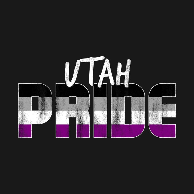 Utah Pride Asexual Flag by wheedesign