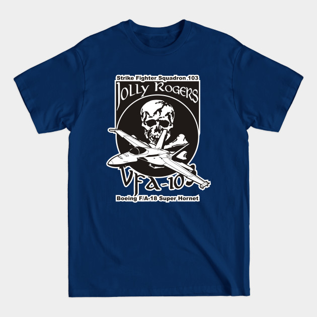 Disover VFA-103 Jolly Rogers - Air Force - T-Shirt