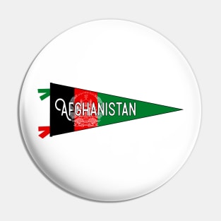 Afghanistan Flag Pennant Pin