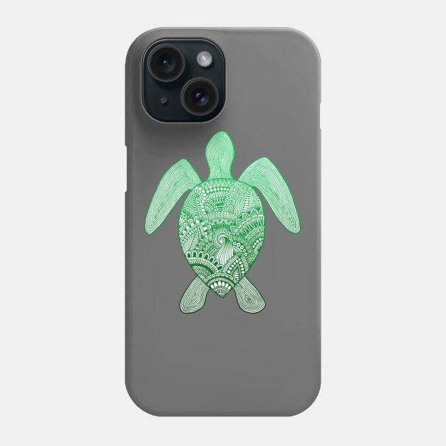 Sea Turtle Phone Case by calenbundalas