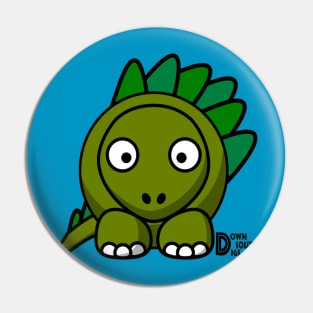 Stegosaurus Shirt Pin