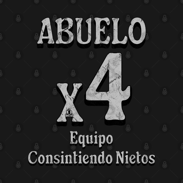 Abuelo Grandfather x4 Proud Team Family-Focused fun team by ejsulu