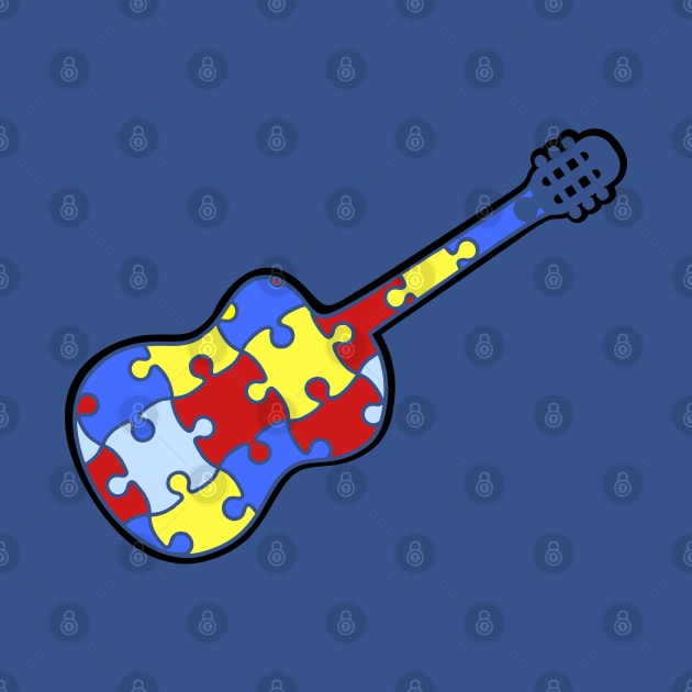 Autism Guitar by stuff101