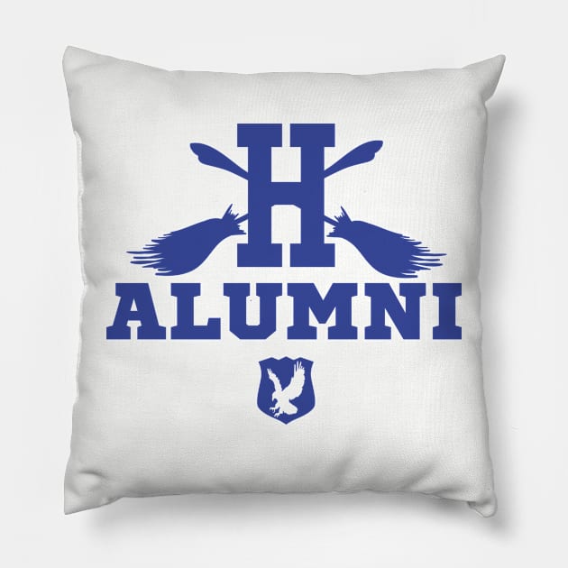 Raven Wizard School Alumni Pillow by Cmmndo_Sev