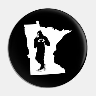 Minnesota Bigfoot Pin