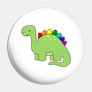 LGBTQ Pride Dinosaur T-Shirt Pin