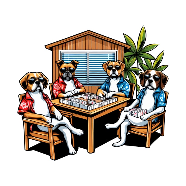 Friday Night Dog Poker Tournament, Gambling Luck by cyryley