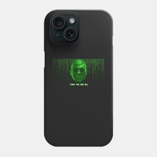 Morpheus "Take the red pilll" Matrix Phone Case