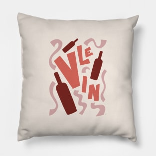 Le Vin French Wine Pillow