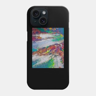 Flowing River Abstract Phone Case