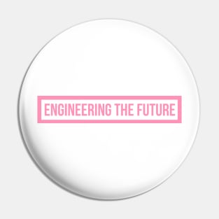engineering queen dark pink Pin