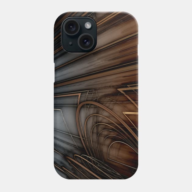 Fractals ...161 Phone Case by AtelierFafard