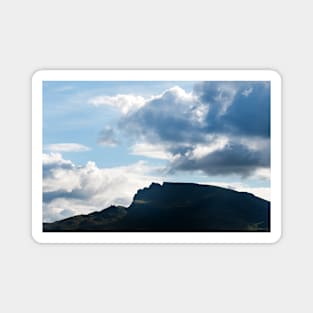 Mountain light and shadow, Isle of Skye, Scotland Magnet