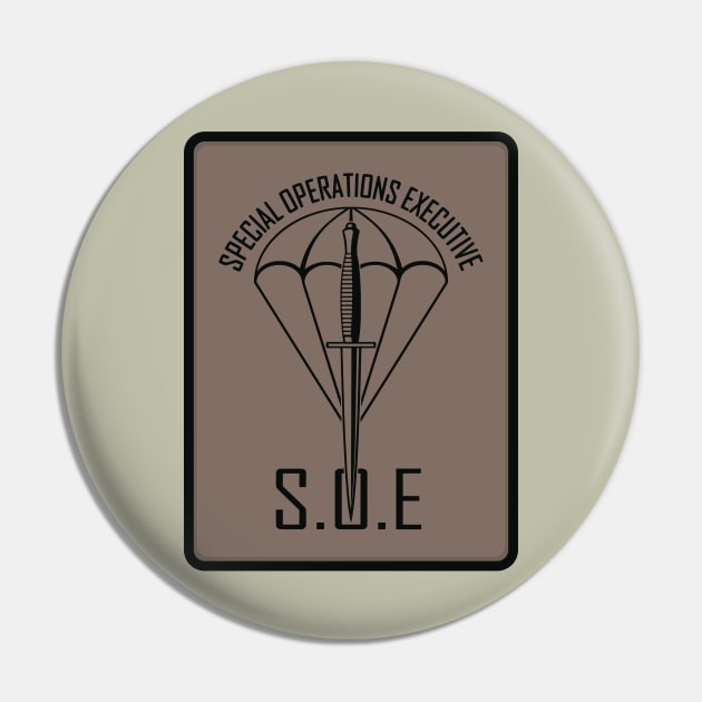 S.O.E. Special Operations Executive Pin by Firemission45