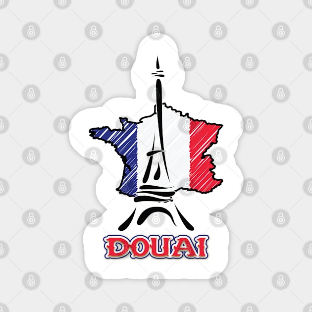DOUAI CITY Magnet by WE BOUGHT ZOO