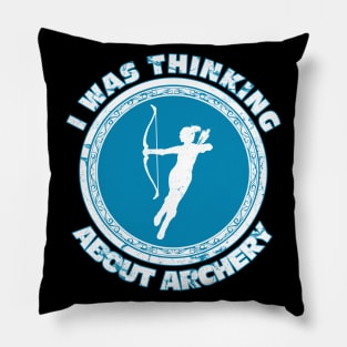 I was thinking about archery Pillow