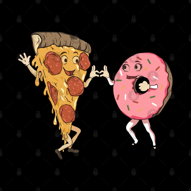 Pizza and donut... An amazing and wonderful love by DaveLeonardo