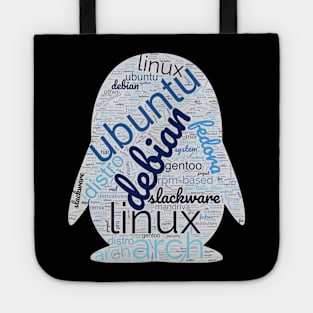 Linux wordcloud Tote