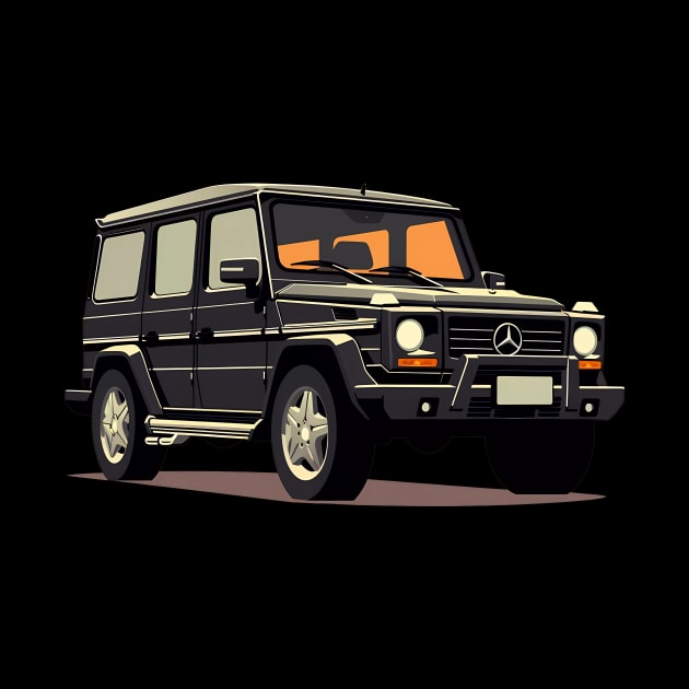 AMG G wagon mercedes Black by carshirts 