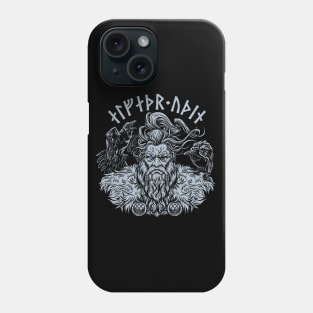 Odin Norse Allfather Pagan God Viking Mythology Huginn Muninn Phone Case