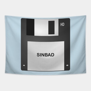 Floppy Disk Sinbad Tapestry