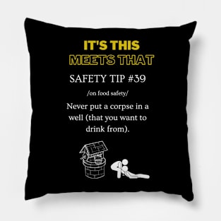 Safety Tip #39 - It's This Meets That Pillow